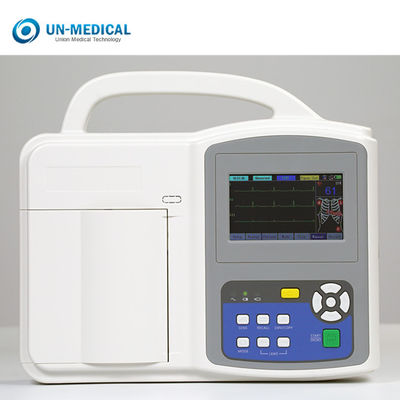 UN8003 ISO CE menyetujui Mesin EKG Digital 3 Saluran
