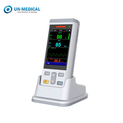 SPO2 NIBP Handheld Pulse Oximeter Untuk Bayi Dewasa PC100S CE Ditandai