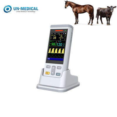 CE ISO SPO2 EtCO2 PR Peralatan Medis Hewan Genggam Vital Signs Monitor